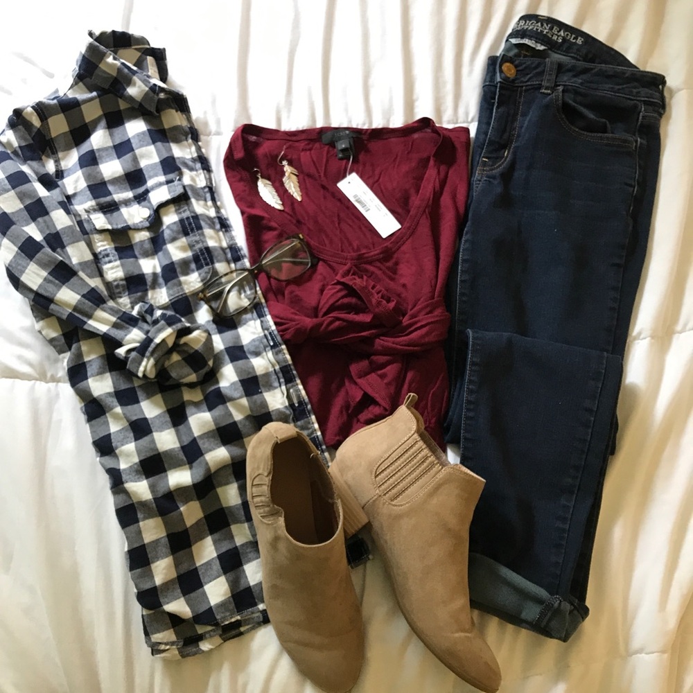 [NWT J. CREW]  Drapey Scoop neck T-Shirt